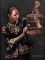 zg053cD131 Peintre chinois Chen Yifei